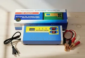 100A Microcomputer-Controlled LCD Smart Car Battery Charger