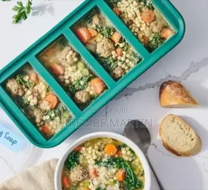 Premium Silicone Soup Freezing Tray With Portion Control
