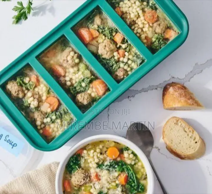 Premium Silicone Soup Freezing Tray With Portion Control