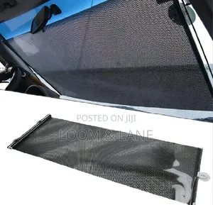 Retractable Suction-Cup Roller Car Sunshade