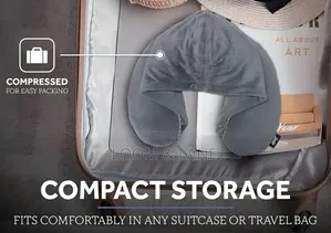 Hoodie Travel Pillow With Soft Memory Foam