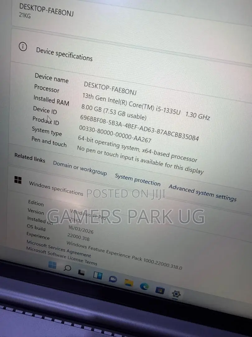 Laptop Lenovo ThinkBook 14 G8 IAL 8GB Intel Core i5 SSD 256GB