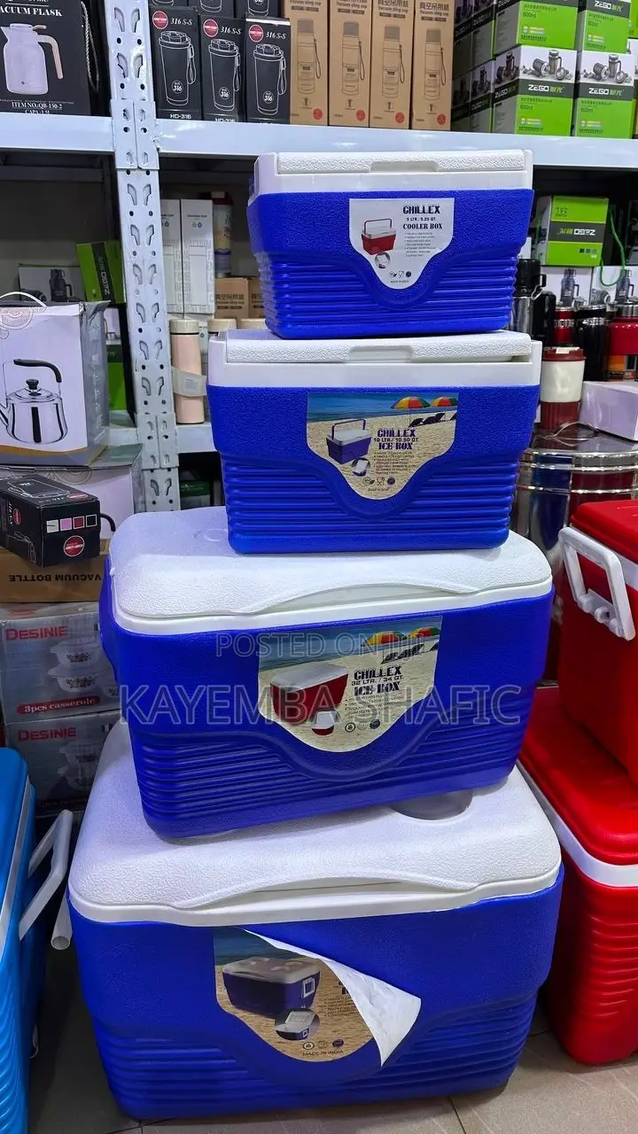Chillex Blue Insulated Ice Boxes / Cooler Boxes Set