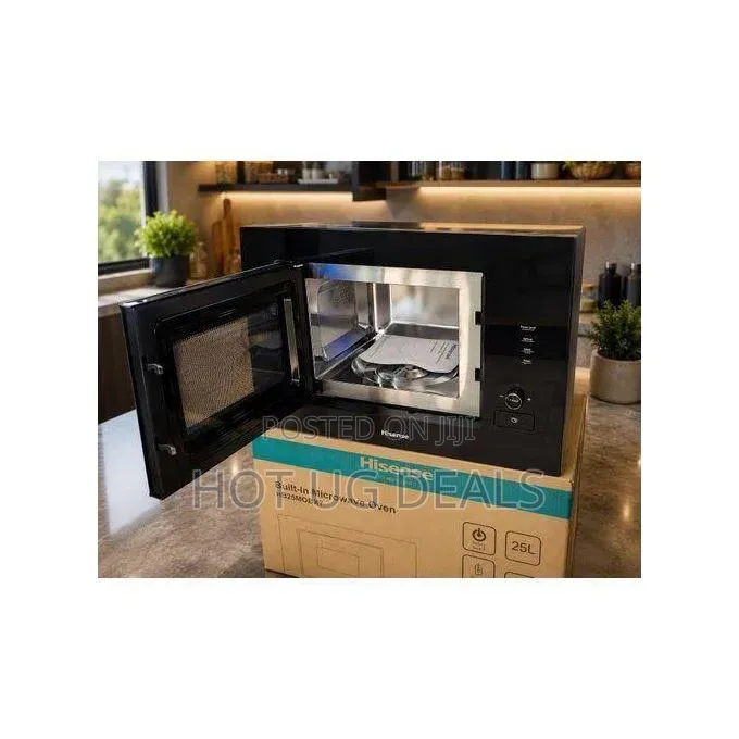 Hisense 25L Built-in Microwave Oven HB25MOBX7 – 900W With Grill