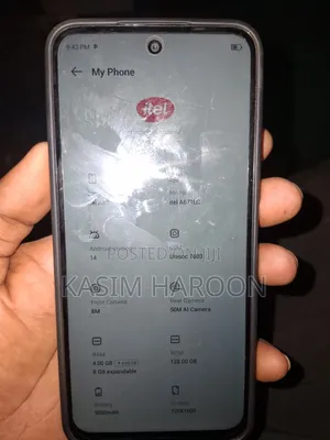 Itel A80 128 GB Silver