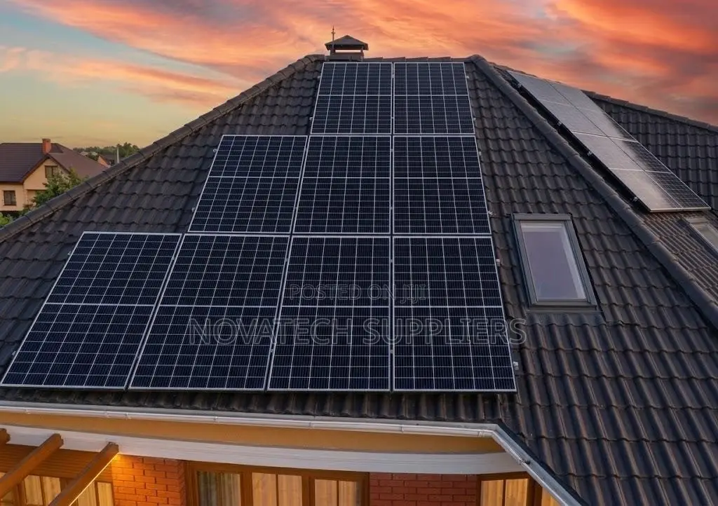 15KWH Solar System 12KW Inverter + 12 High-Efficiency Panels of 590W