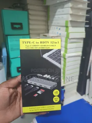 Type C to Hdmi 12 in 1 Adapter