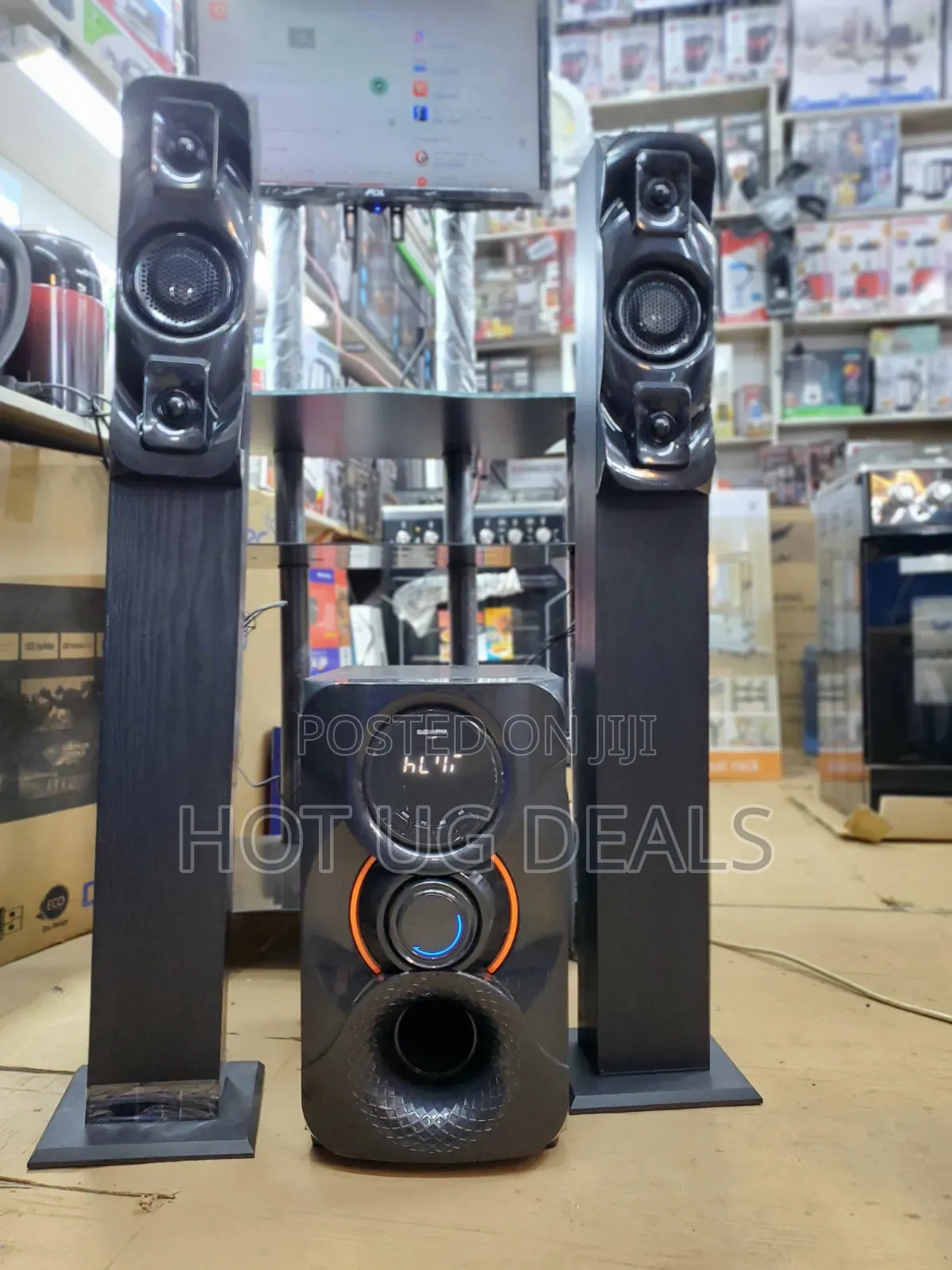 Globalstar GS-801 2.1CH Multimedia Speaker System (Bluetooth, USB, FM)