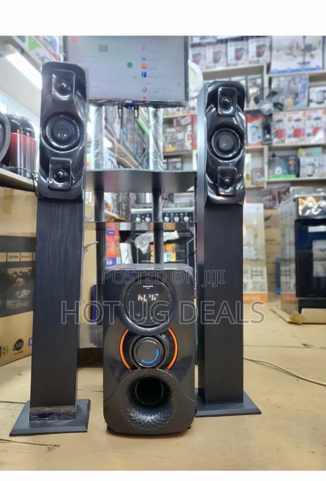 Globalstar GS-801 2.1CH Multimedia Speaker System (Bluetooth, USB, FM)
