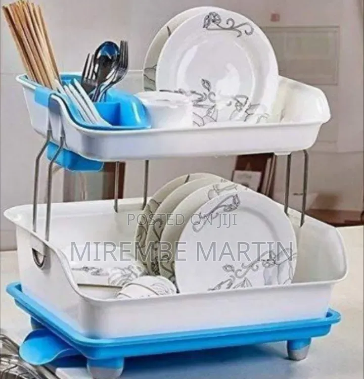 2 Tier Kitchen Sink Dish Drainer