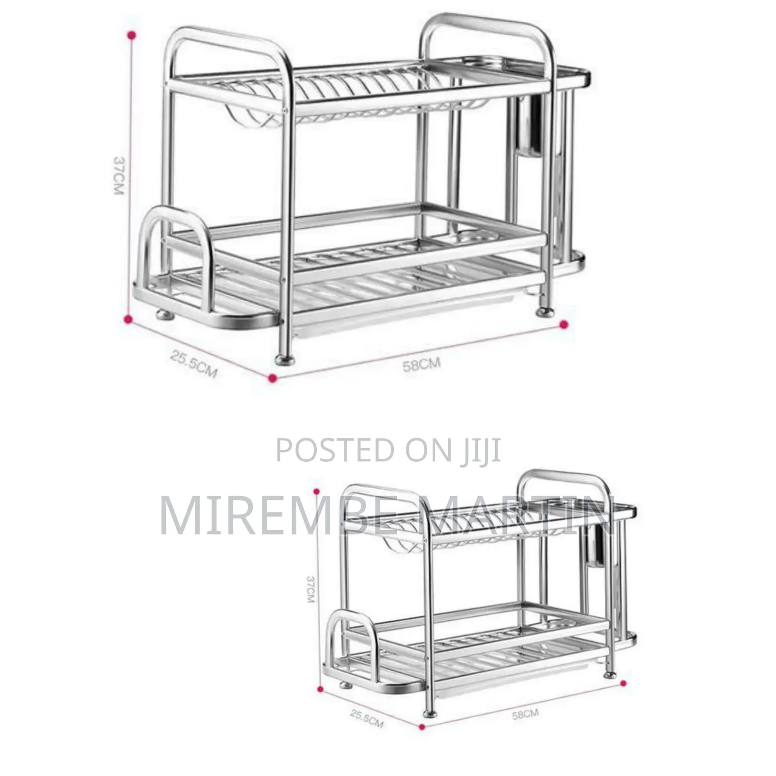 2 Tier Dish Drying Rack