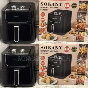 Sokany 8.5 Liters Electric Air Fryer - Black