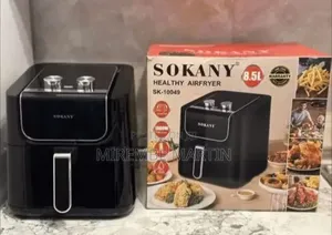 Sokany 8.5 Liters Electric Air Fryer - Black