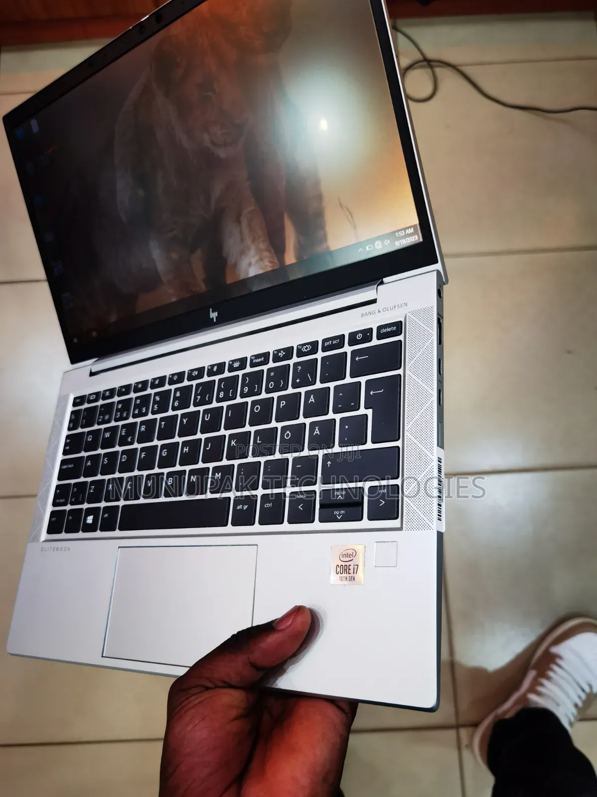Laptop HP EliteBook 830 G7 8GB Intel Core i7 SSD 256GB