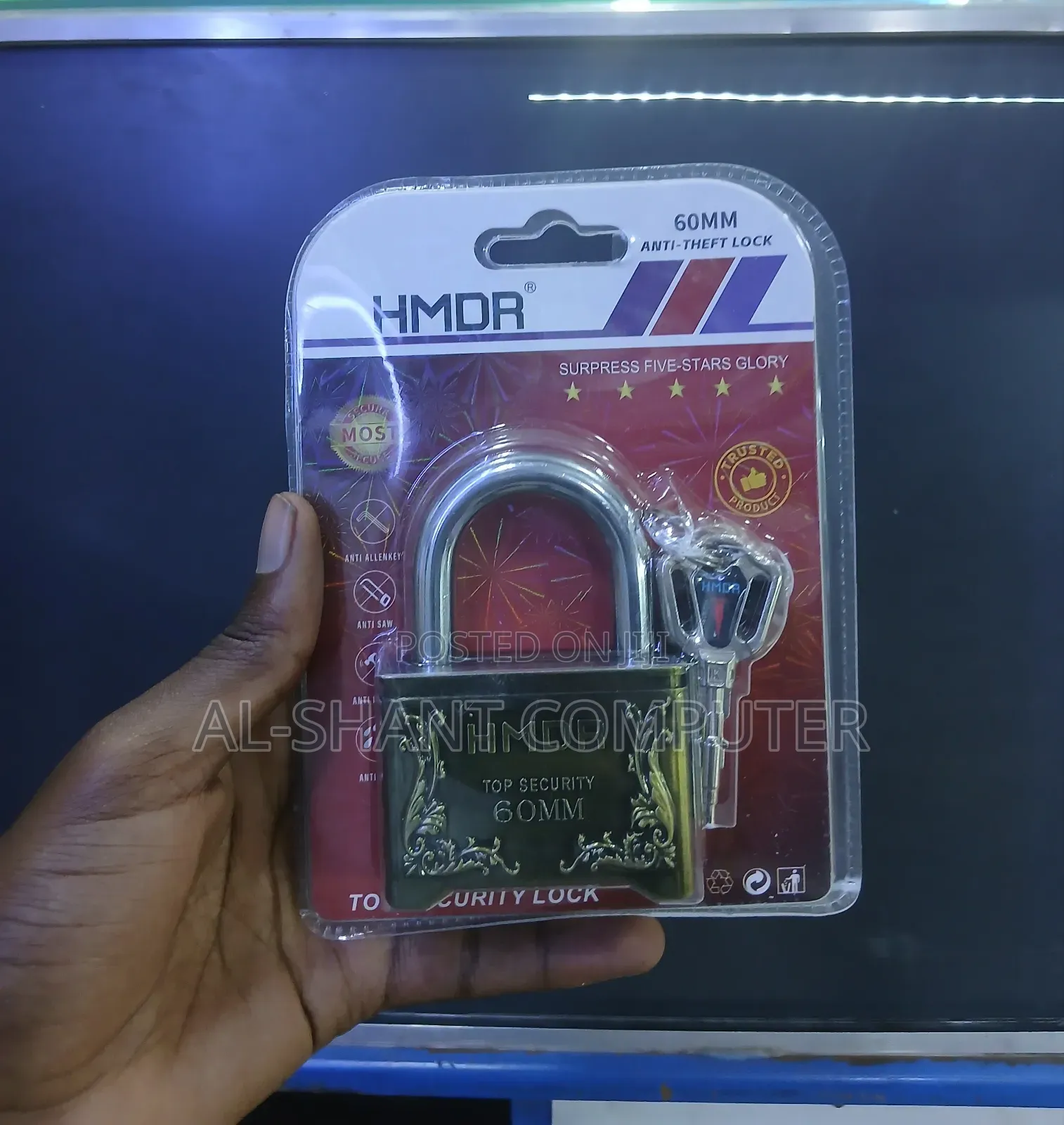 HMDR Top Security 60mm Padlock