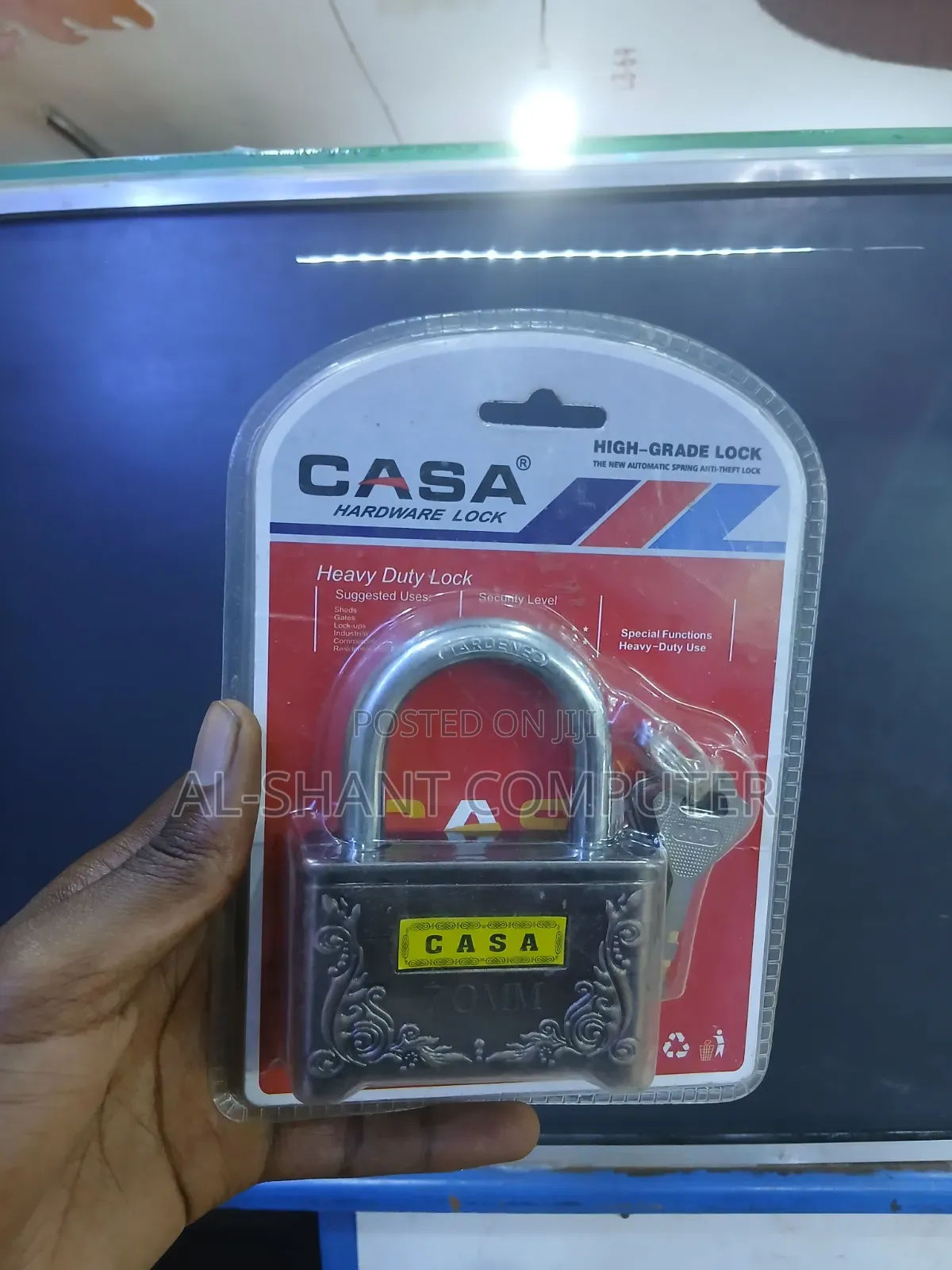 Casa 70mm Top Security Padlock