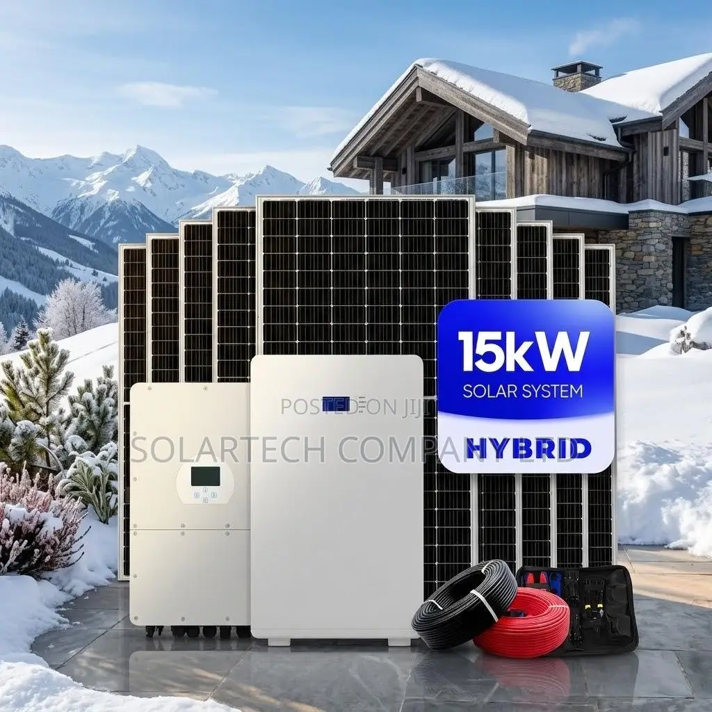12KW Complete Solar Package 15KWH Lithium Battery & 580W Panels 300Ah