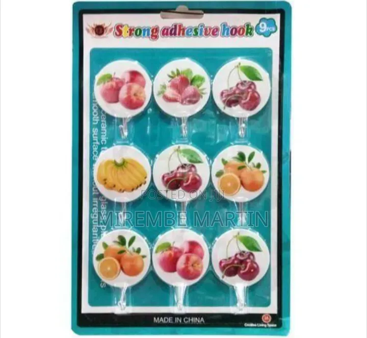 9 Adhesive Strong Pins