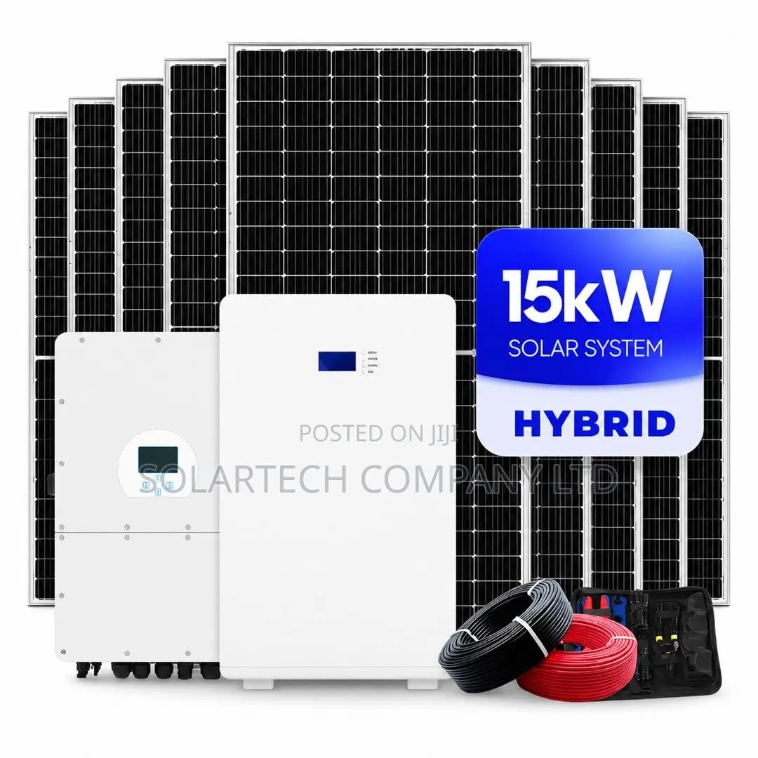 Complete 12KW Hybrid Solar Kit With 15KWH Battery & 6960W PV