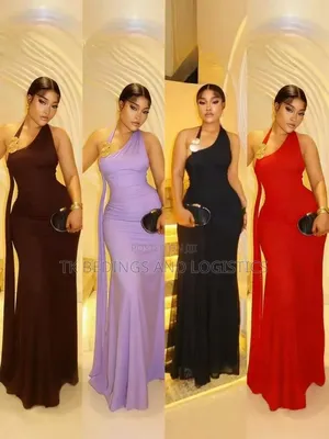 Luxe  One Shoulder Gown