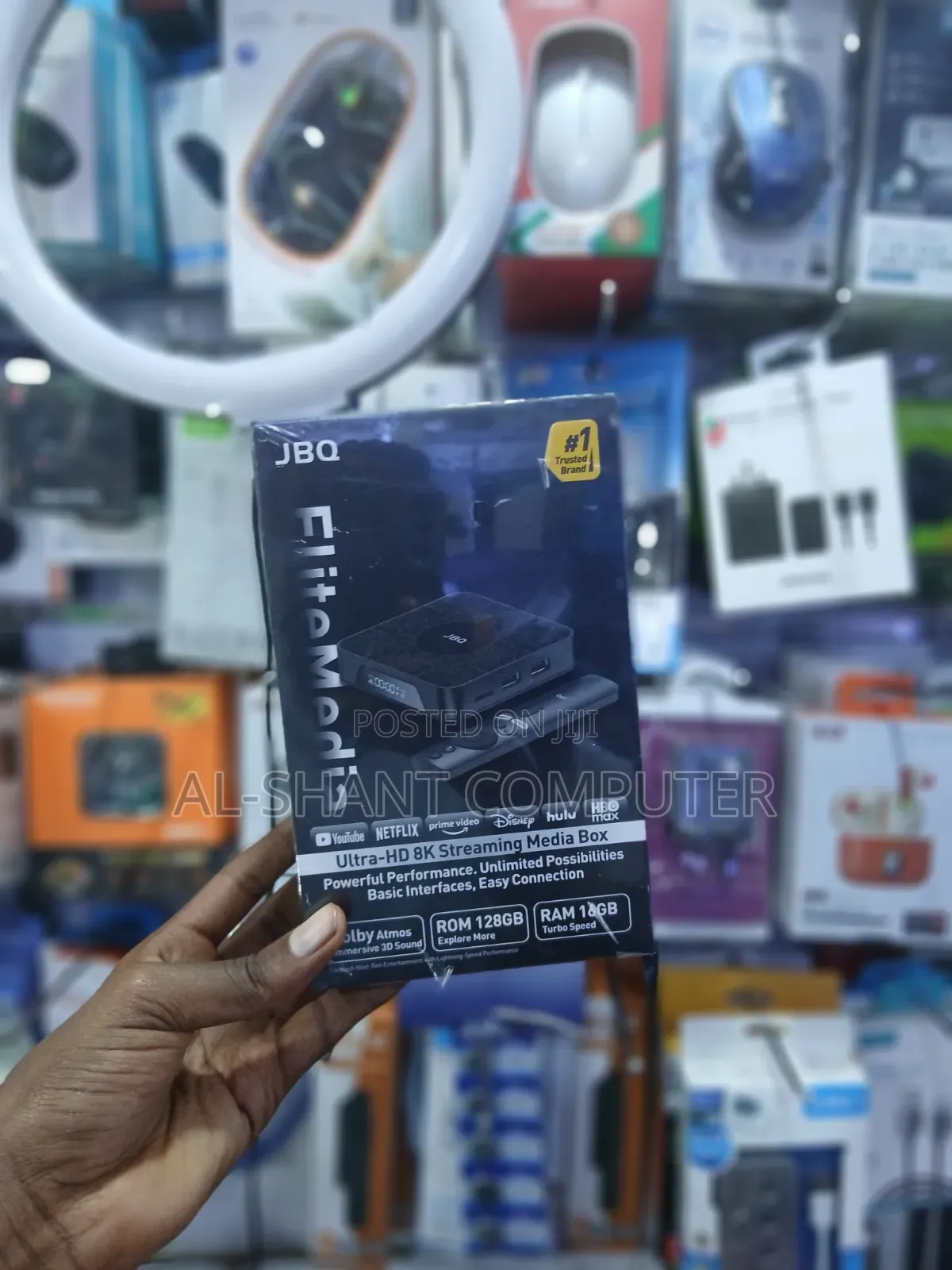 JBQ ULTRA-HD Media Streaming Box