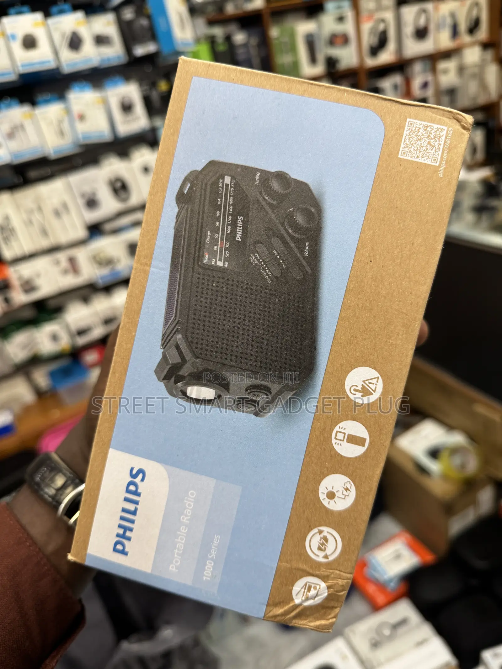 Philips Tar1609/00 Portable Radio With Touch