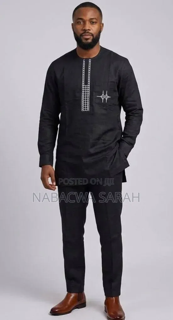 🔥 Men’s Luxury African 2-Piece Kaftan