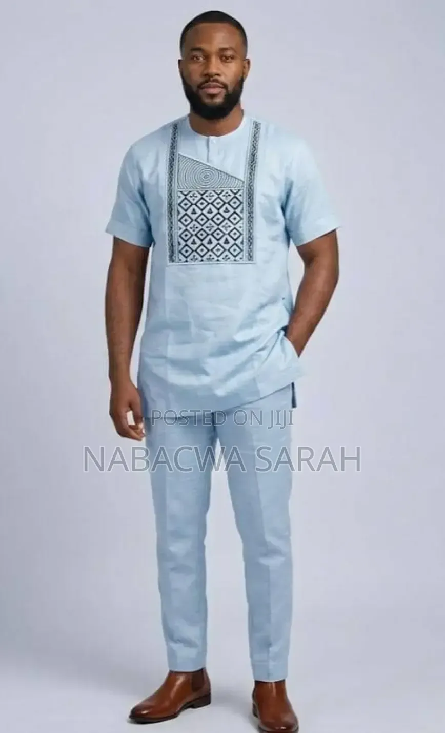 🔥 Men’s Luxury African 2-Piece Kaftan