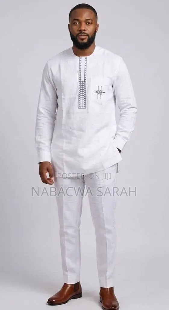 🔥 Men’s Luxury African 2-Piece Kaftan