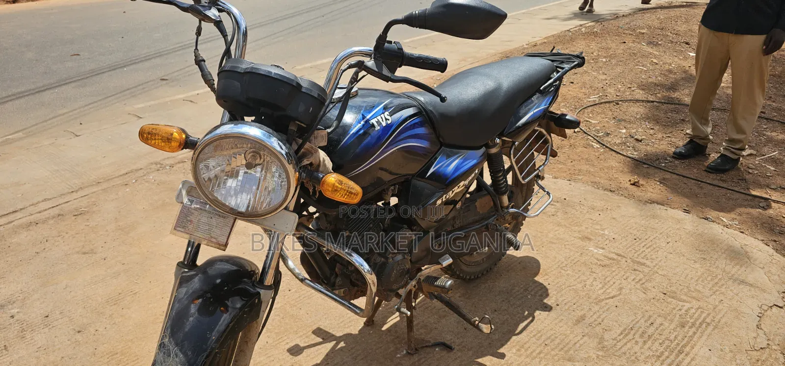 TVS HLX 125 2018 Blue