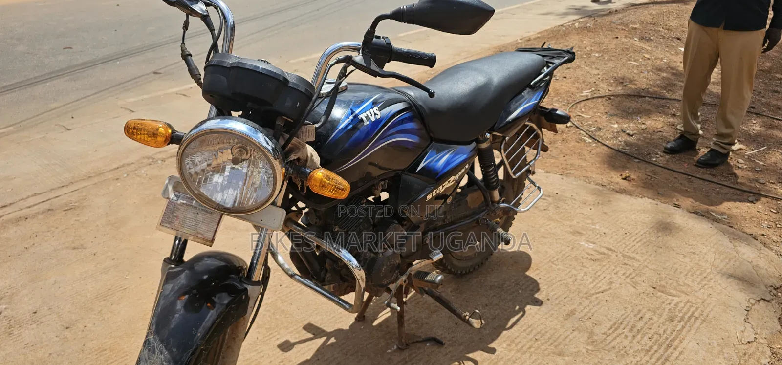 TVS HLX 125 2018 Blue