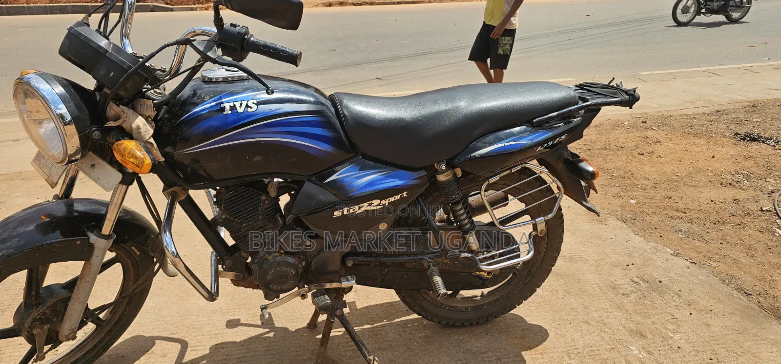 TVS HLX 125 2018 Blue
