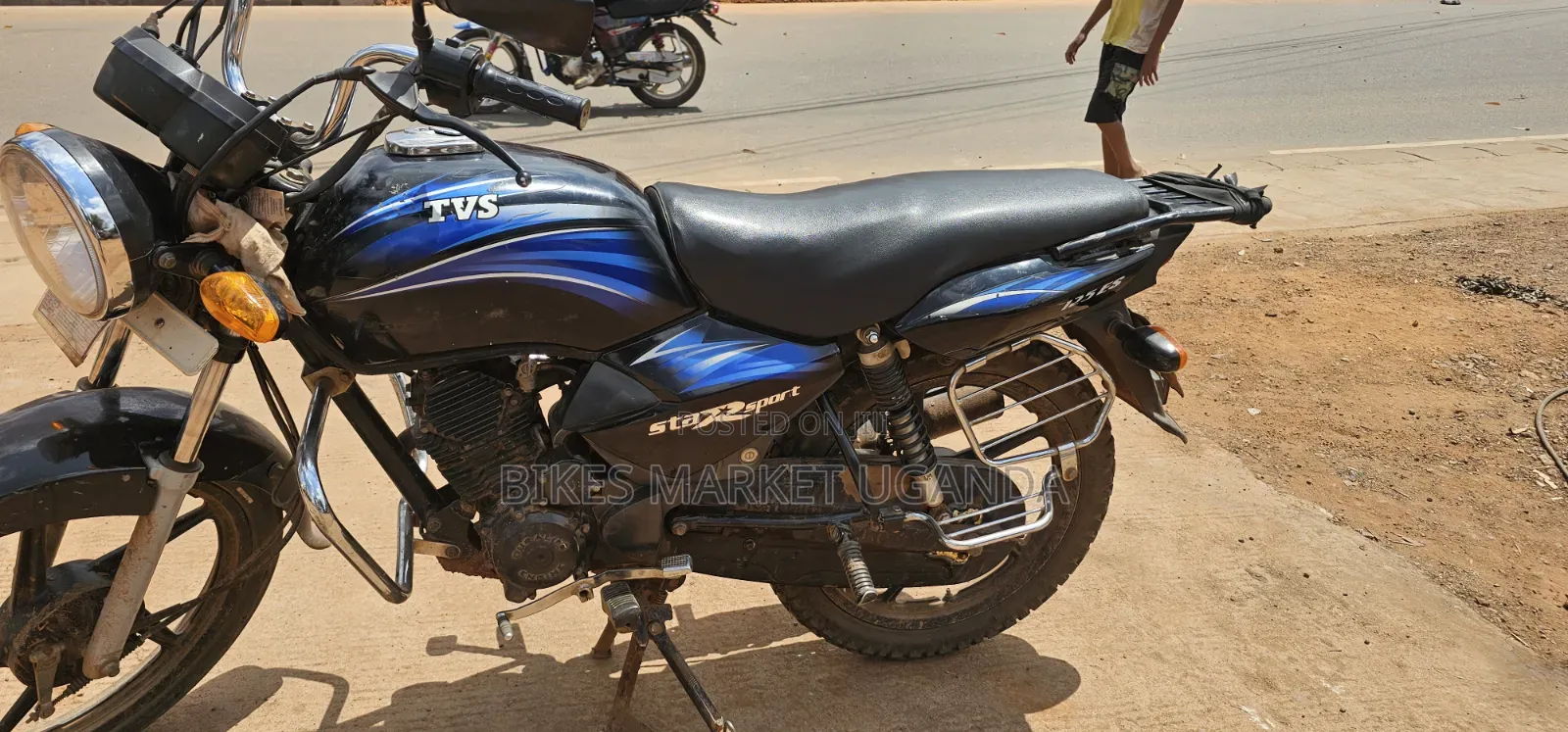 TVS HLX 125 2018 Blue