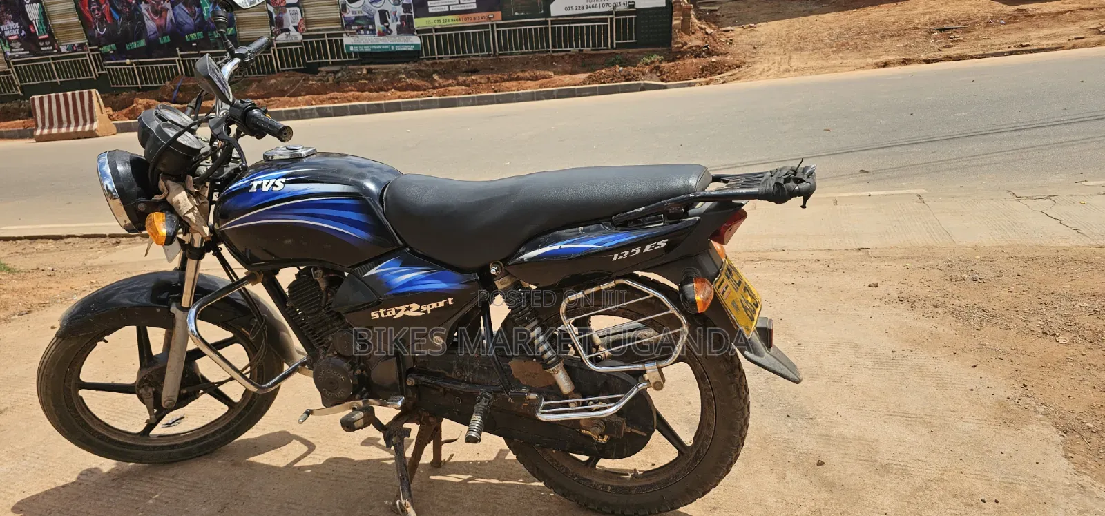 TVS HLX 125 2018 Blue