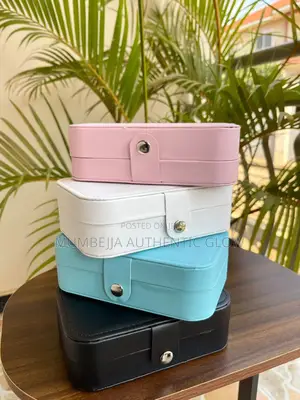 PU Leather Jewelry Box Organizer