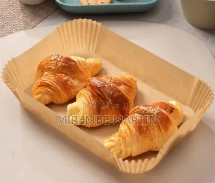 Square Air Fryer Disposable Paper Liner - Brown