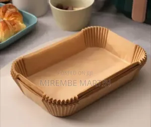 Square Air Fryer Disposable Paper Liner - Brown