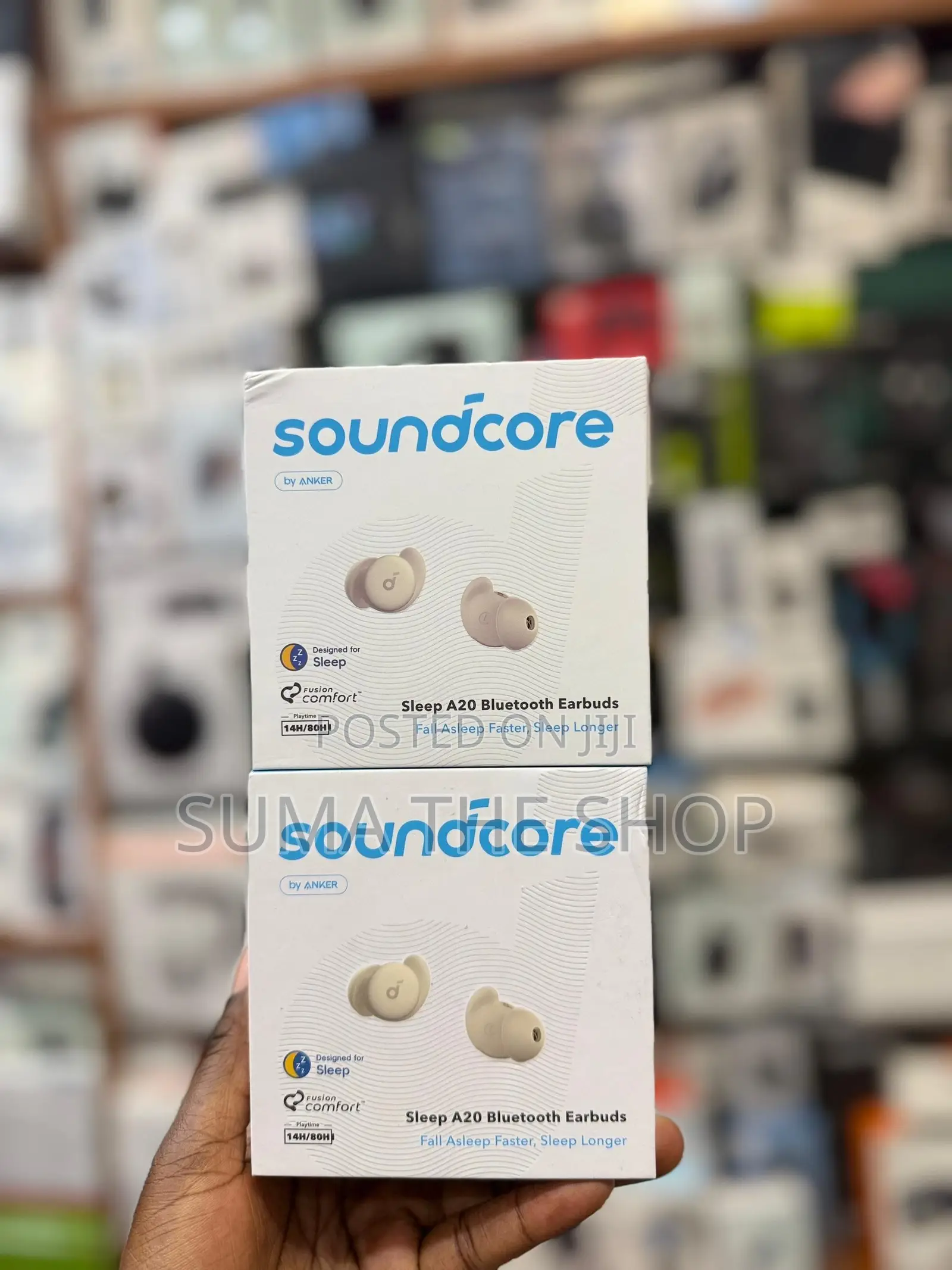 Soundcore Sleep A20 Bluetooth Earbuds by Anker.