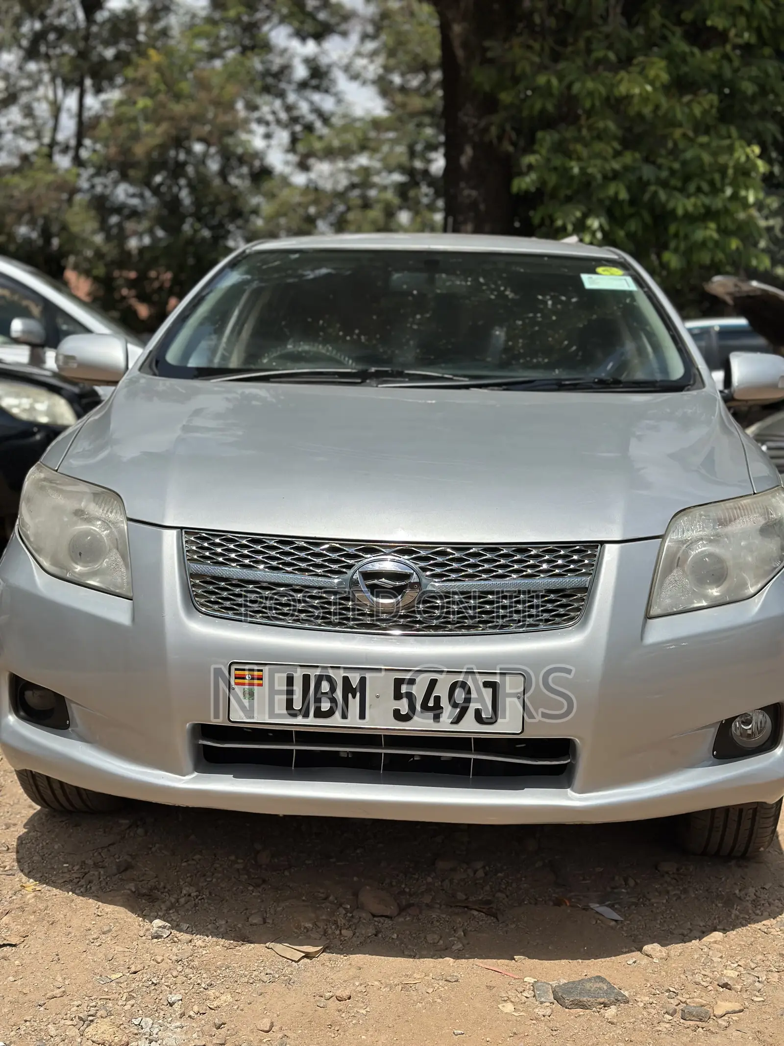 Toyota Corolla Fielder 2008 Gray