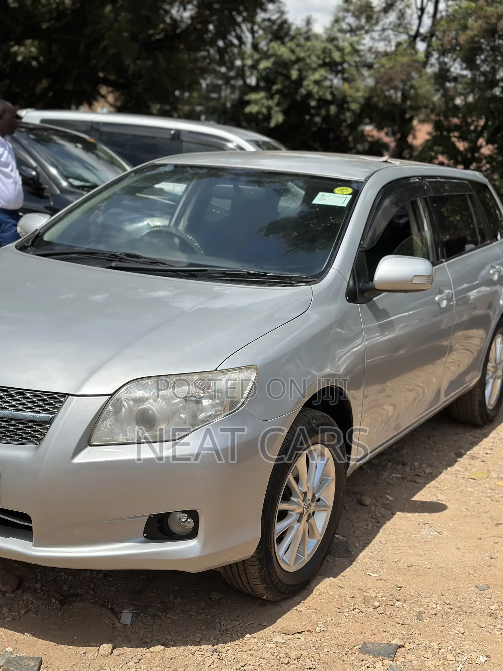 Toyota Corolla Fielder 2008 Gray