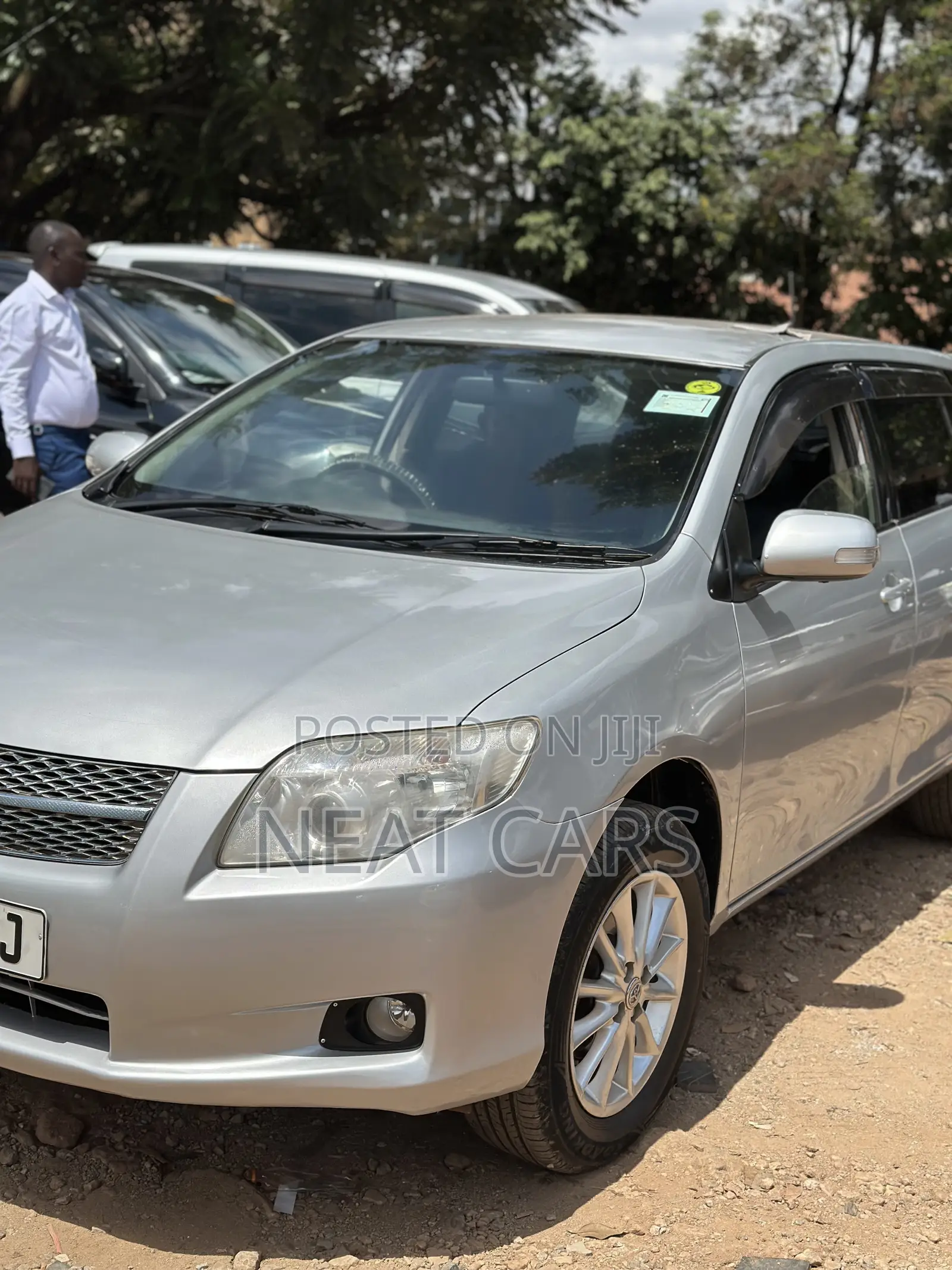Toyota Corolla Fielder 2008 Gray