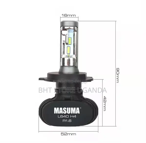 Masuma L640 H4 LED Headlight Bulbs