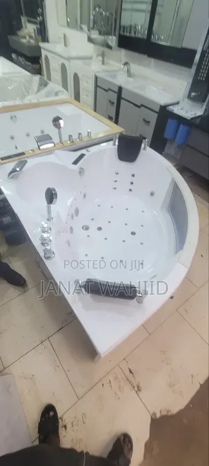 Luxury Corner Double Jacuzzi Bathtub