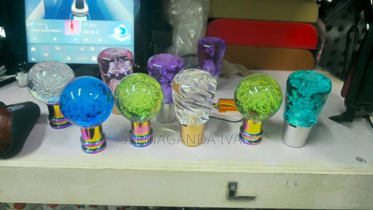 Gear Knobs in Gem Colours