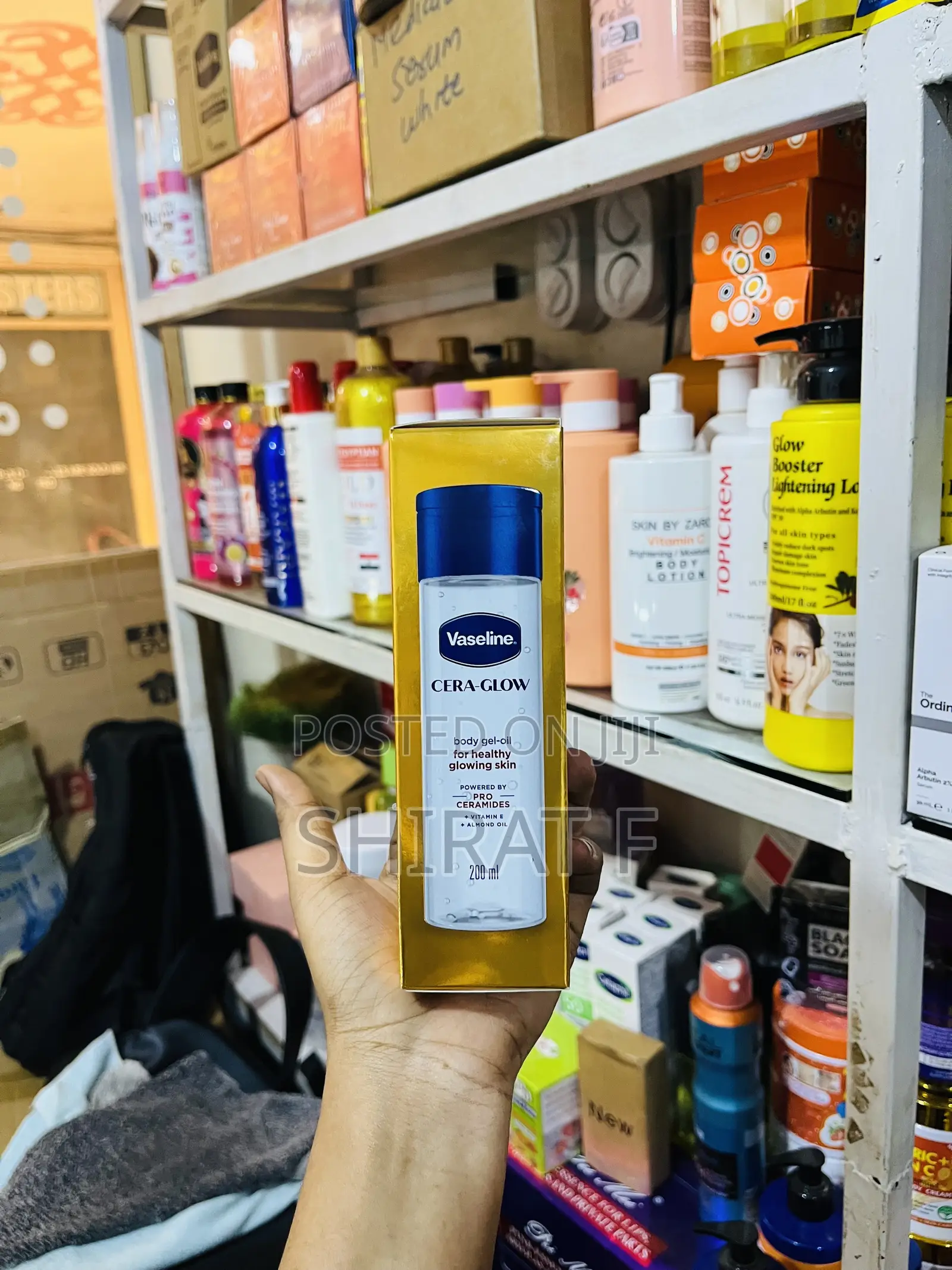 Vaseline Cera Glow Oil