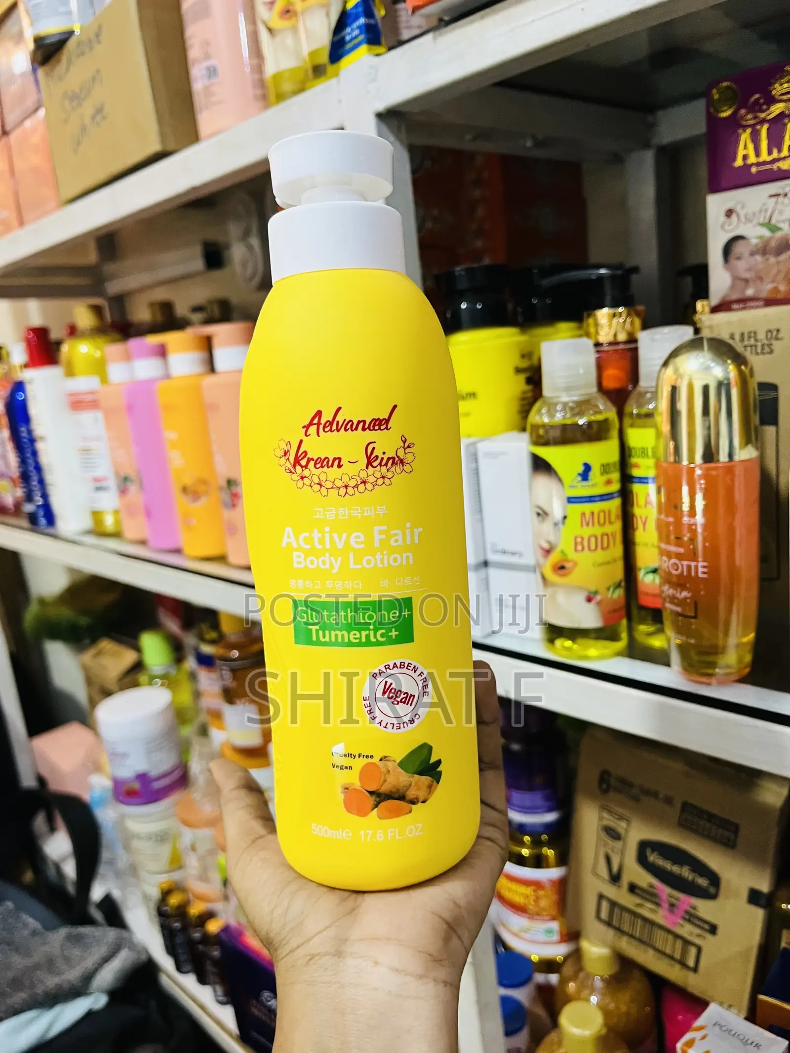 Advanced Korean Active Fair Glutathione +Turmeric Body Lotion