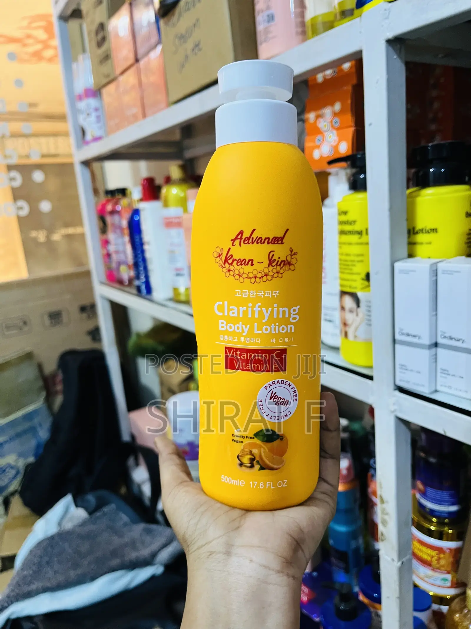 Advanced Korean Skin Clarifying Body Lotion