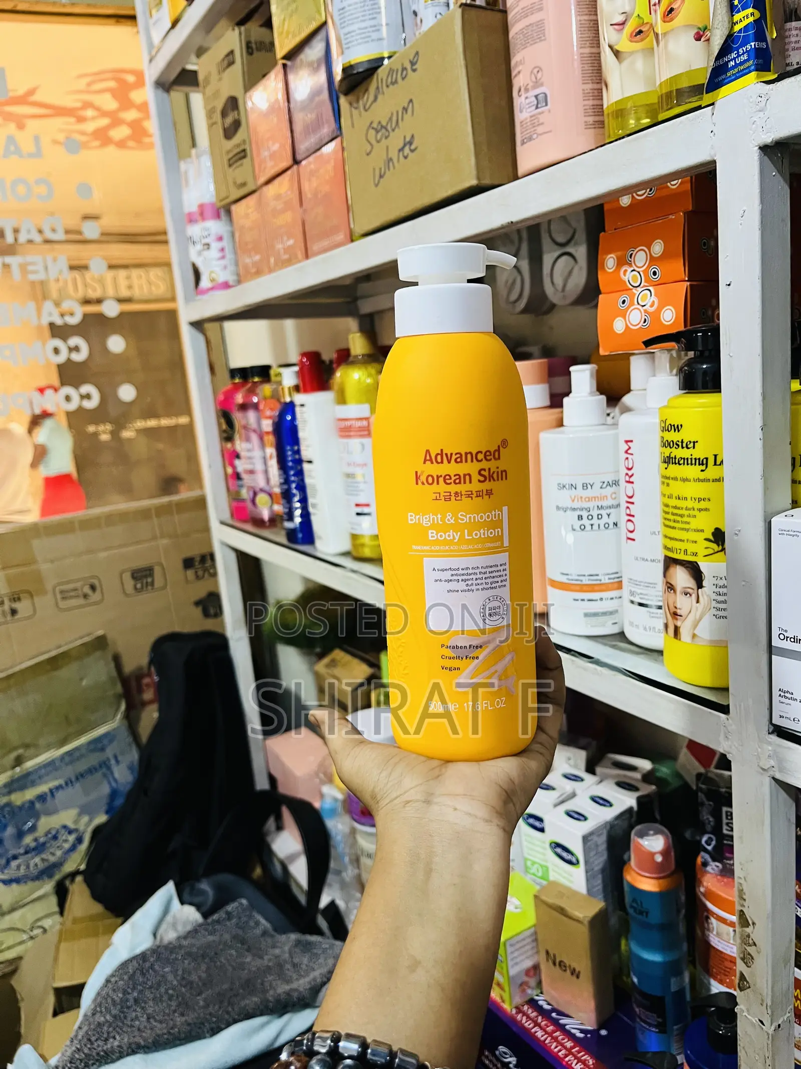 Advanced Korean Skin Bright and Smooth Body Lotion