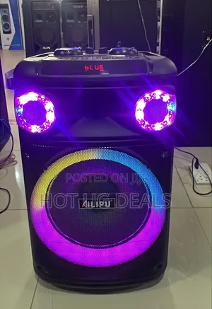 Ailipu Portable Party Bass Bluetooth Speaker With Karaoke Microphone