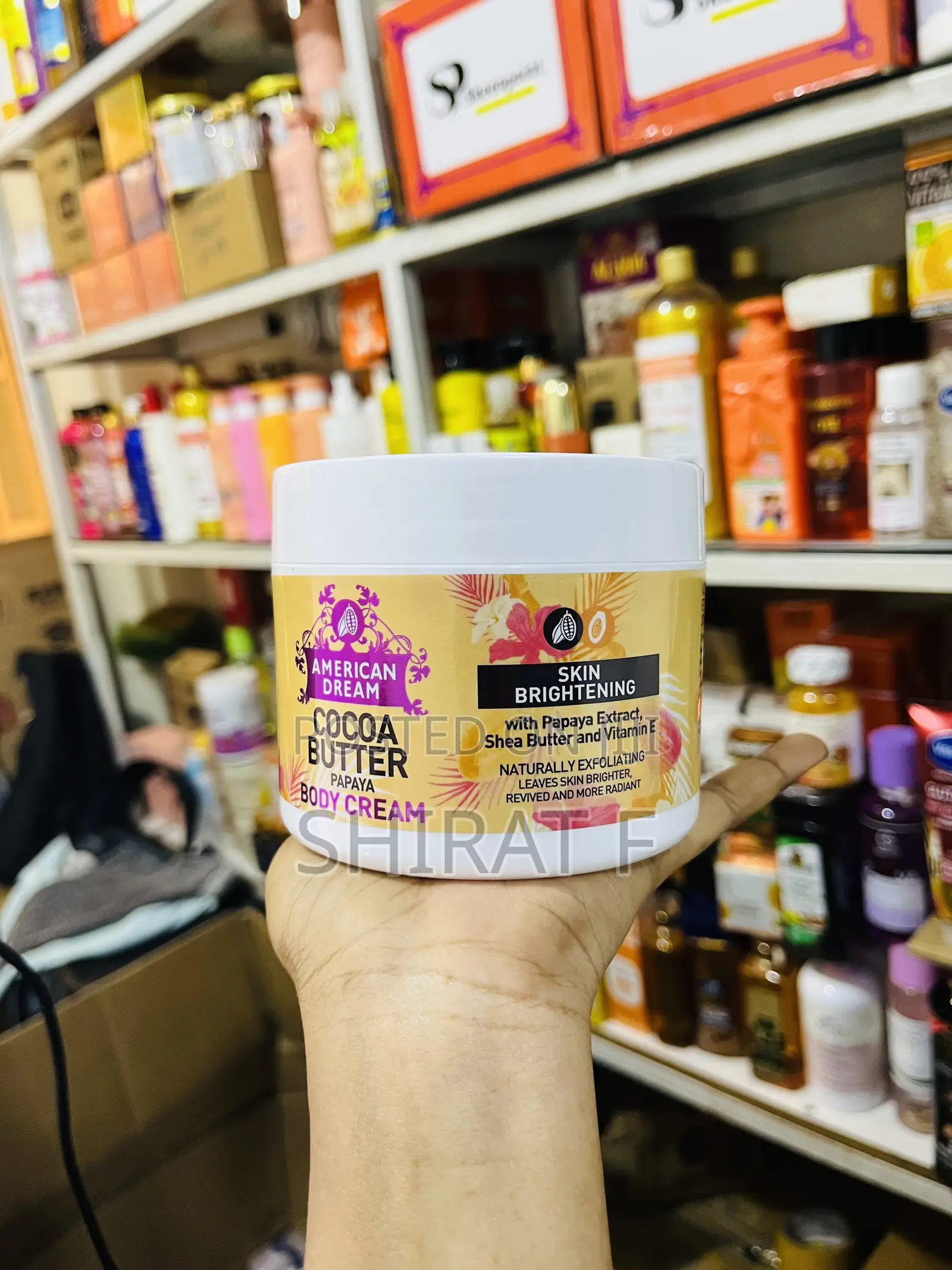 Original American Dream Cocoa Butter Papaya Body Cream